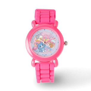 Anime Tom und Jerry Candy Party Armbanduhr