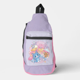 Anime Tom und Jerry Candy Party Crossbody Bag