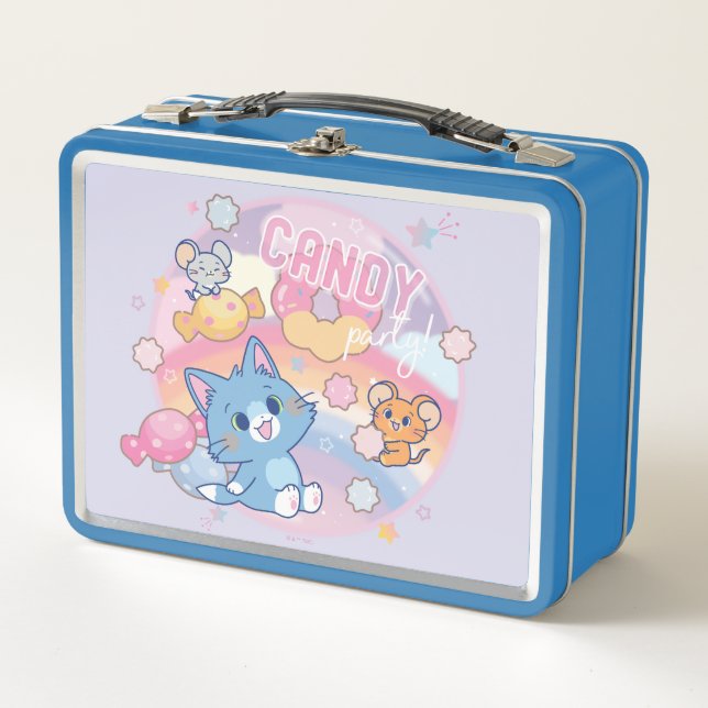 Anime Tom und Jerry Candy Party Metall Brotdose (Vorderseite)
