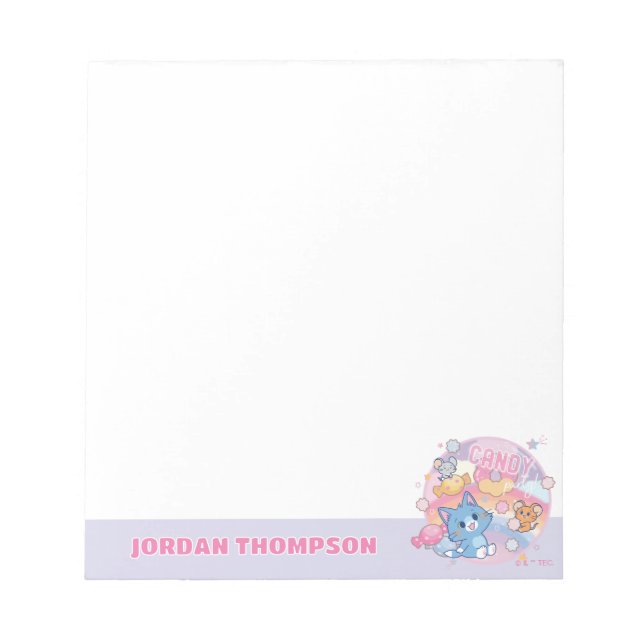 Anime Tom und Jerry Candy Party Notizblock (Vorderseite)