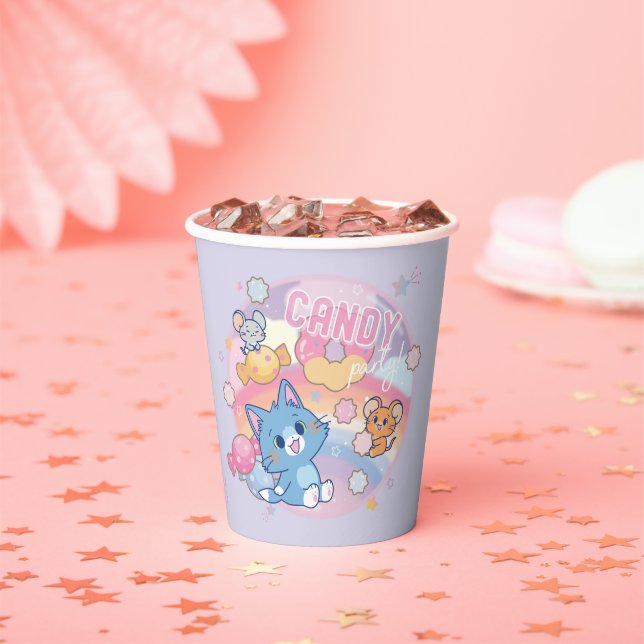 Anime Tom und Jerry Candy Party Pappbecher (Insitu)