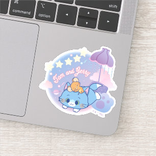 Anime Tom und Jerry Dreamy Nights Aufkleber