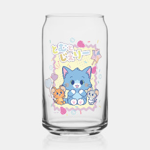 Anime Tom und Jerry Strawberry Fun Dosenglas
