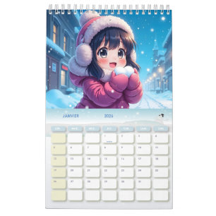 Anime-Träume 2026 - Kalender