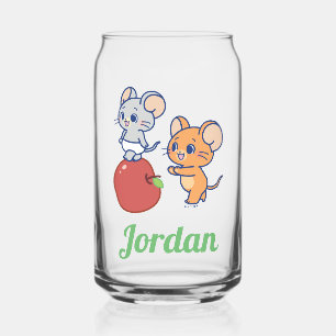 Anime Tuffy und Jerry Apple Rolling Dosenglas