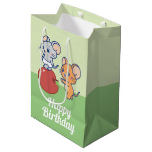 Anime Tuffy und Jerry Apple Rolling Mittlere Geschenktüte