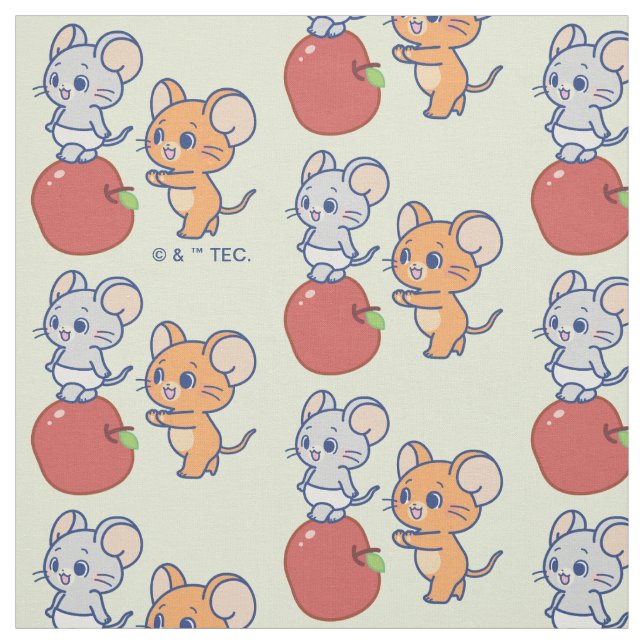 Anime Tuffy und Jerry Apple Rolling Stoff (Muster)