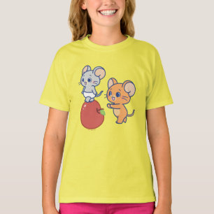 Anime Tuffy und Jerry Apple Rolling T-Shirt