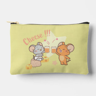 Anime Tuffy und Jerry Cheers zu Käse Zubehörtasche