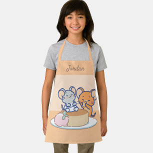 Anime Tuffy und Jerry Cheesecake Schürze