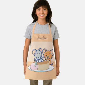 Anime Tuffy und Jerry Cheesecake Schürze