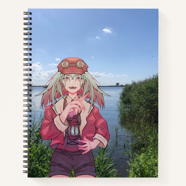 Anime, V Tuber, VTuber, lake Notizbuch (Vorderseite)