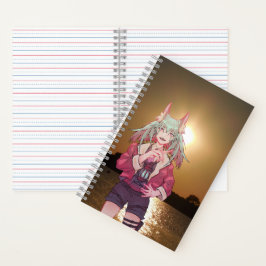 Anime, V Tuber VTuber sunset Notizbuch