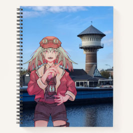 Anime, V Tuber, VTuber watertoren Nijkerk Notizbuch