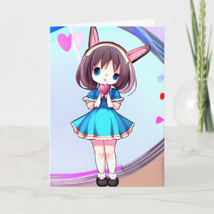 Anime Valentinstag Karte