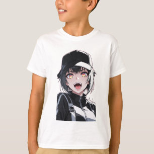 Anime Vampir Mädchen T-Shirt