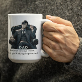 Anime Vater Sprichwort, er got immer deinen Rücken Kaffeetasse