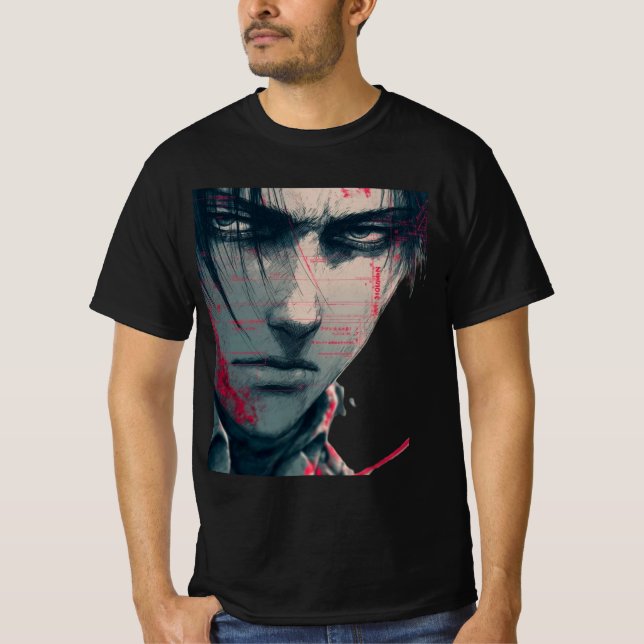 Anime Vibes Unleashed – Streetwear Edition T-Shirt (Vorderseite)