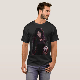Anime-Volleyball-Mädchen - Halloween-Edition T-Shirt