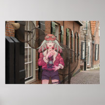 anime, VTuber, V Tuber Dutch town