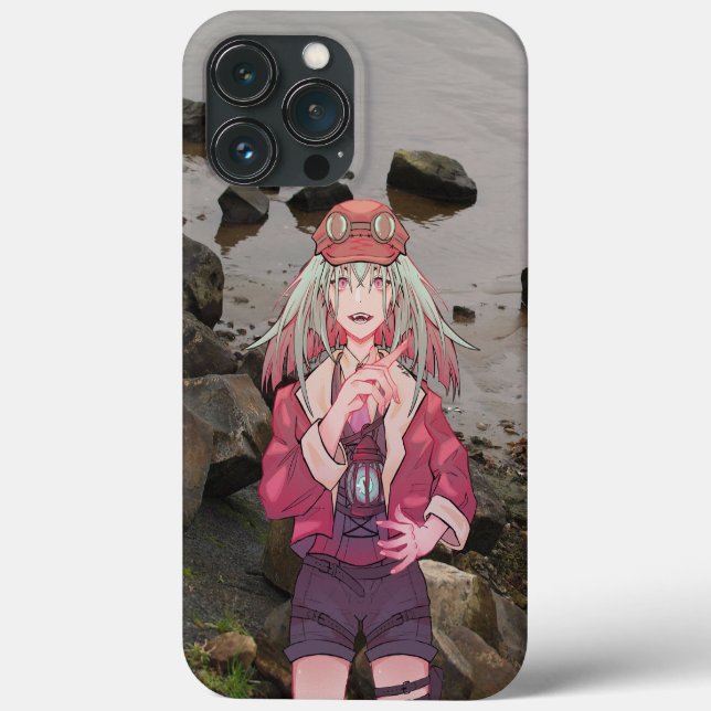 anime, VTuber, V Tuber, rocks Case-Mate iPhone Hülle (Rückseite)