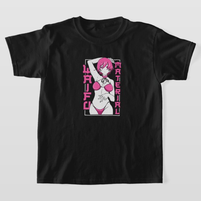 Anime Waifu Material Japanisch Anime Lover T-Shirt (Ablage )