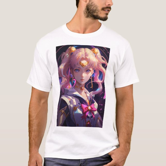 Anime waifu T-Shirt (Vorderseite)
