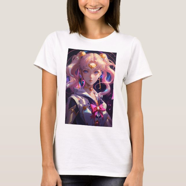 Anime waifu T-Shirt (Vorderseite)