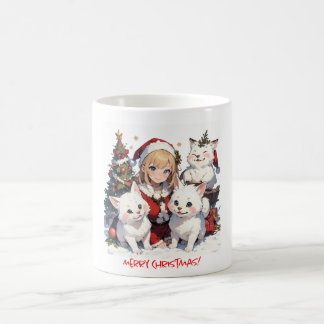 Anime Weihnachtstasse Kaffeetasse