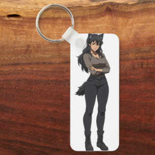 Anime Werewolf Woman Schlüsselanhänger