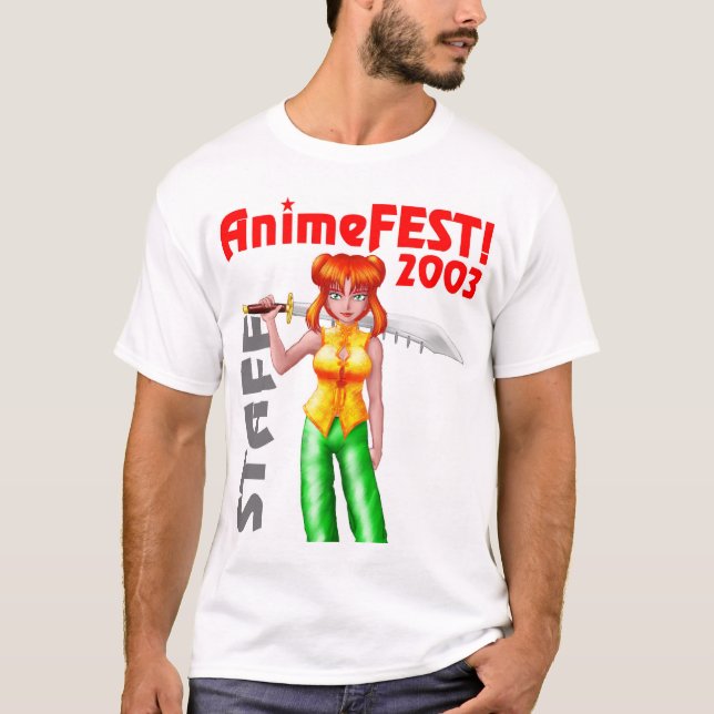 AnimeFEST ! T-shirt de 2003 personnels (Devant)
