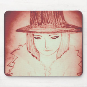 Animes Manga Mädchen wie Junge yaei Zauberer Mousepad