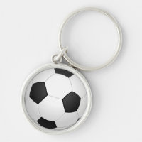 Animierter Fußballball-Schlüsselanhänger