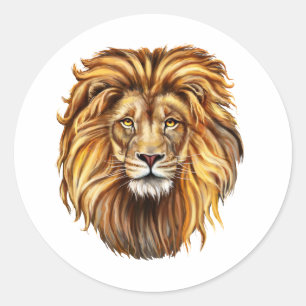 Animol-Sticker Runder Aufkleber