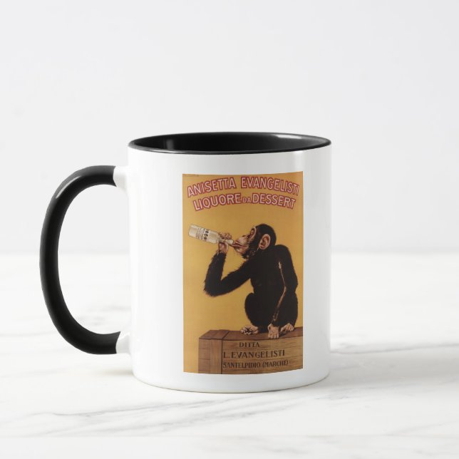 Anisetta Evangelisti Liquore da Dessert Tasse (Links)