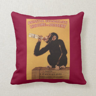 Anisetta Evangelisti Liquore DA Nachtisch Kissen