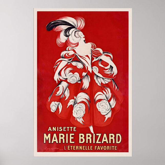 Anisette Marie Brizard French Alcohol Kitchen Poster (Vorne)