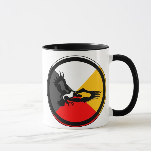 Anishinaabe Dodem Giniw Tasse (Rechts)