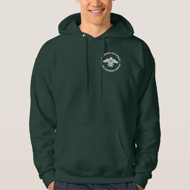 Anishinaabe (Ojibwe, Chippewa) Hoodie (Vorderseite)