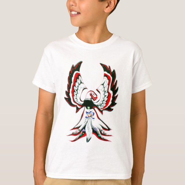 Anishinaabe Thunderbird Boys T-Shirt (Vorderseite)