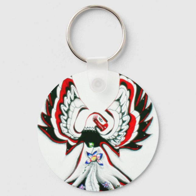 Anishinaabe Thunderbird Schlüsselanhänger (Vorderseite)