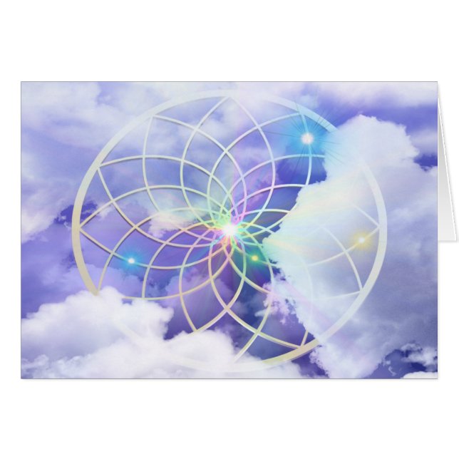 Anishinabek Dreamcatcher Karte (Vorderseite (Horizontal))