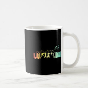 Anist-Tastaturen Musiknoten Ano  Kaffeetasse