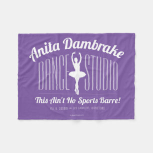 Anita Dambremse Dance Studio Fleecedecke