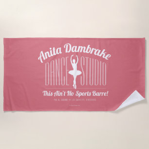 Anita Dambremse Dance Studio Strandtuch