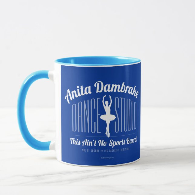 Anita Dambremse Dance Studio Tasse (Links)