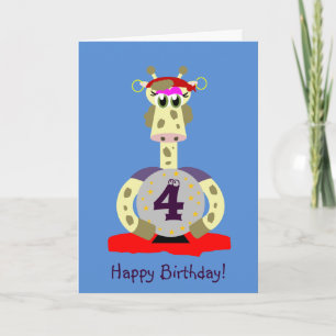 Anivalley Gina Giraffe Karte