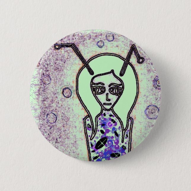 - ANKAA- Königin von Phoenix Button (Vorderseite)