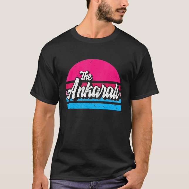 Ankara 06 Memleket Türkei Retro Idee T-Shirt (Vorderseite)
