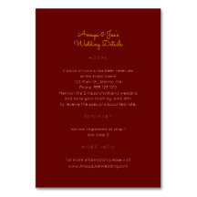 Ankara Mariage Africain Détails Carte d'insertion 